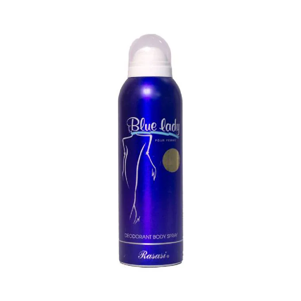 RASASI DEODORANT BLUE LADY FOR WOMEN 200 ML Default Title - MamasJan Grocery Nonfood