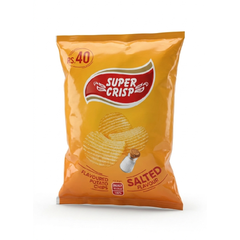 SUPER CRISP CHIPS PLAIN SALTED 32 GM Default Title - MamasJan Grocery