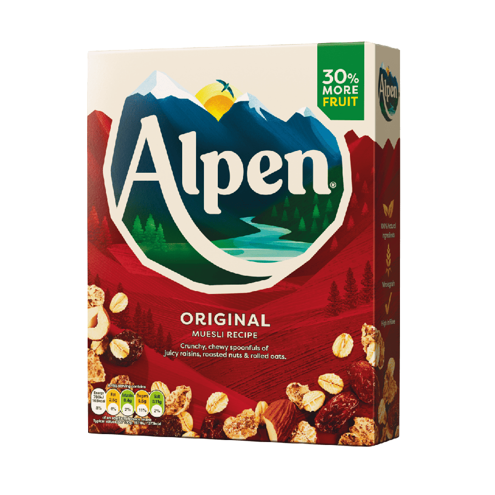 ALPEN CEREAL ORIGINAL SWISS STYLE MUESLI 550 GM Default Title - MamasJan Grocery