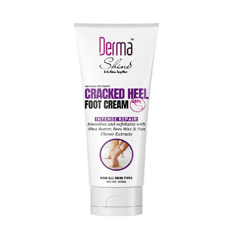 DERMA SHINE CRACKED HEEL FOOT CREAM 200 GM Default Title - MamasJan skincare