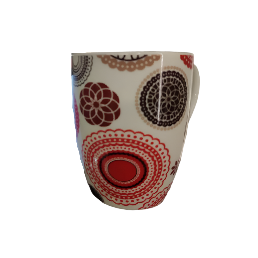 MUG BONE CHINA IR SDM001-D593 Default Title - MamasJan Crockery