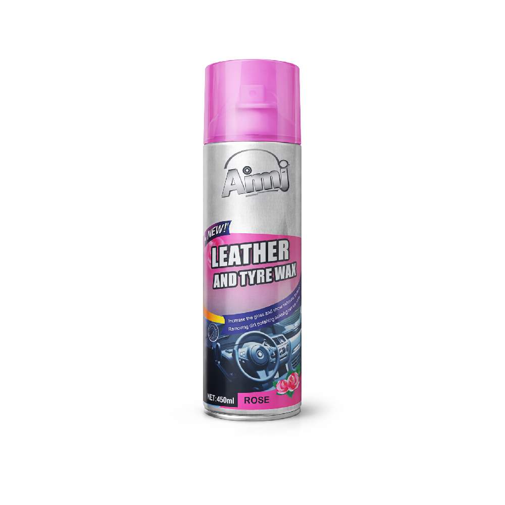 AIM LEATHER AND TYRE WAX ROSE 450 ML Default Title - MamasJan Grocery Nonfood