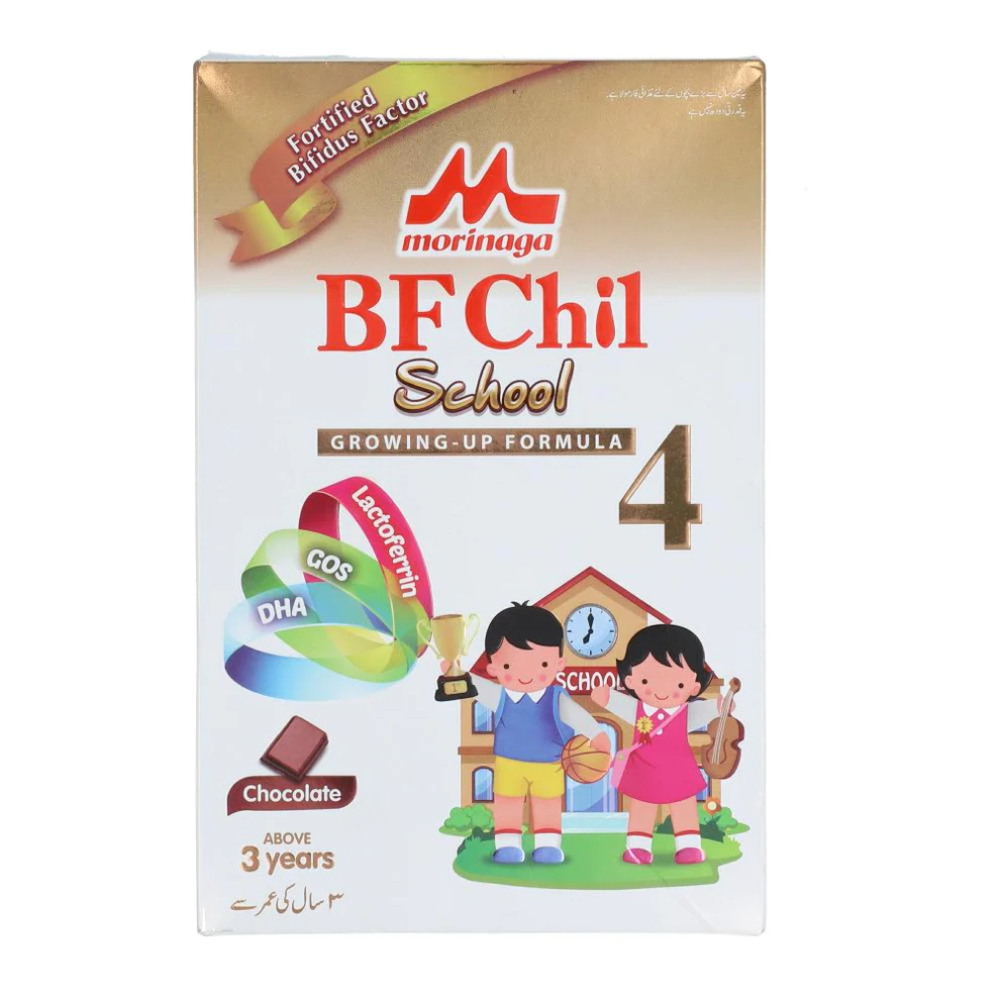 MORINAGA BF CHIL SCHOOL GROWING-UP FORMULA CHOCOLATE 4 600 G Default Title - MamasJan Grocery