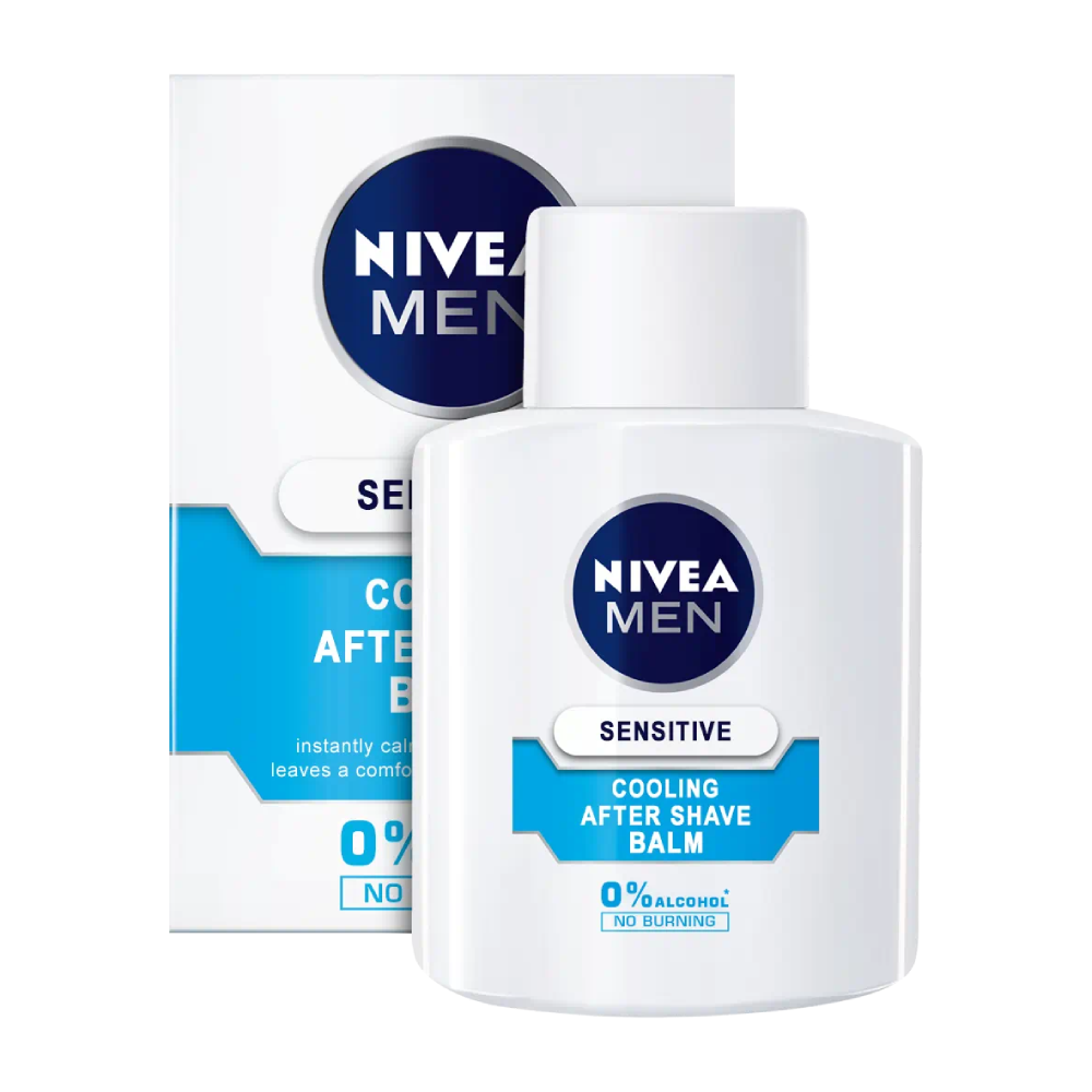 NIVEA POST SHAVING BALM SENSITIVE COOL 100 ML Default Title - MamasJan Perfume