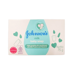 JOHNSONS BABY SOAP MILK 75GM Default Title - MamasJan Grocery Nonfood