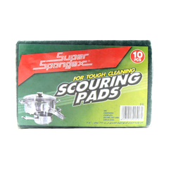 SUPER SPONGEX SCOURING PADS 10PC PACK Default Title - MamasJan Grocery Nonfood