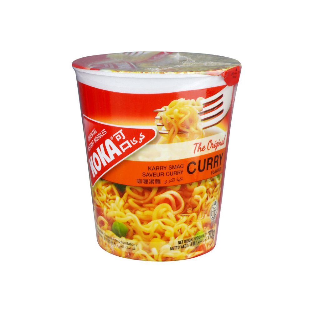 KOKA NOODLES CURRY CUP 70 GM Default Title - MamasJan Grocery