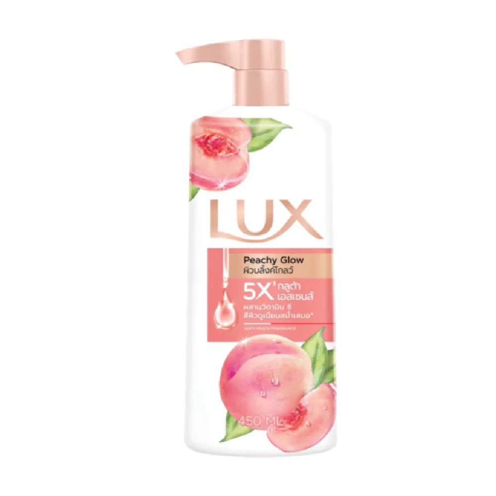 LUX BODY WASH COOLING PEACH 450ML Default Title - MamasJan Grocery Nonfood