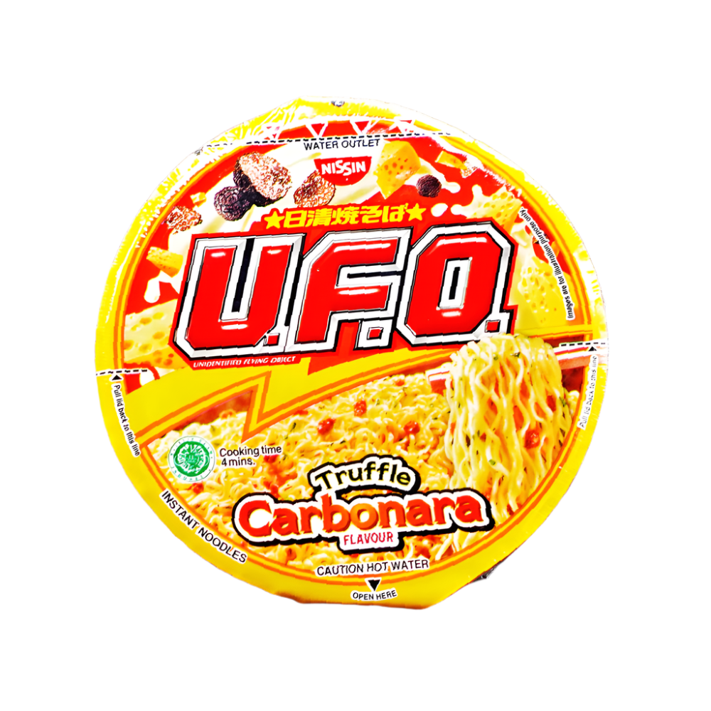 NISSIN RAMEN NOODLES U.F.O TRUFFLE CARBONARA CAUTION HOT WA Default Title - MamasJan Grocery
