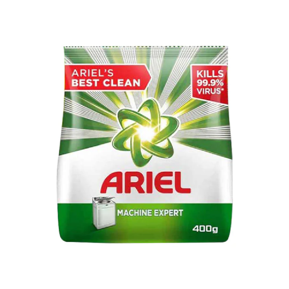 ARIEL WASHING POWDER MACHINE EXPERT 400 GM Default Title - MamasJan Grocery Nonfood