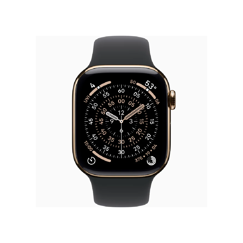 Apple Watch Series 9, GPS + Callular With Stainless Steel Gold / 41 MM - MamasJan Bands & Digital Watches