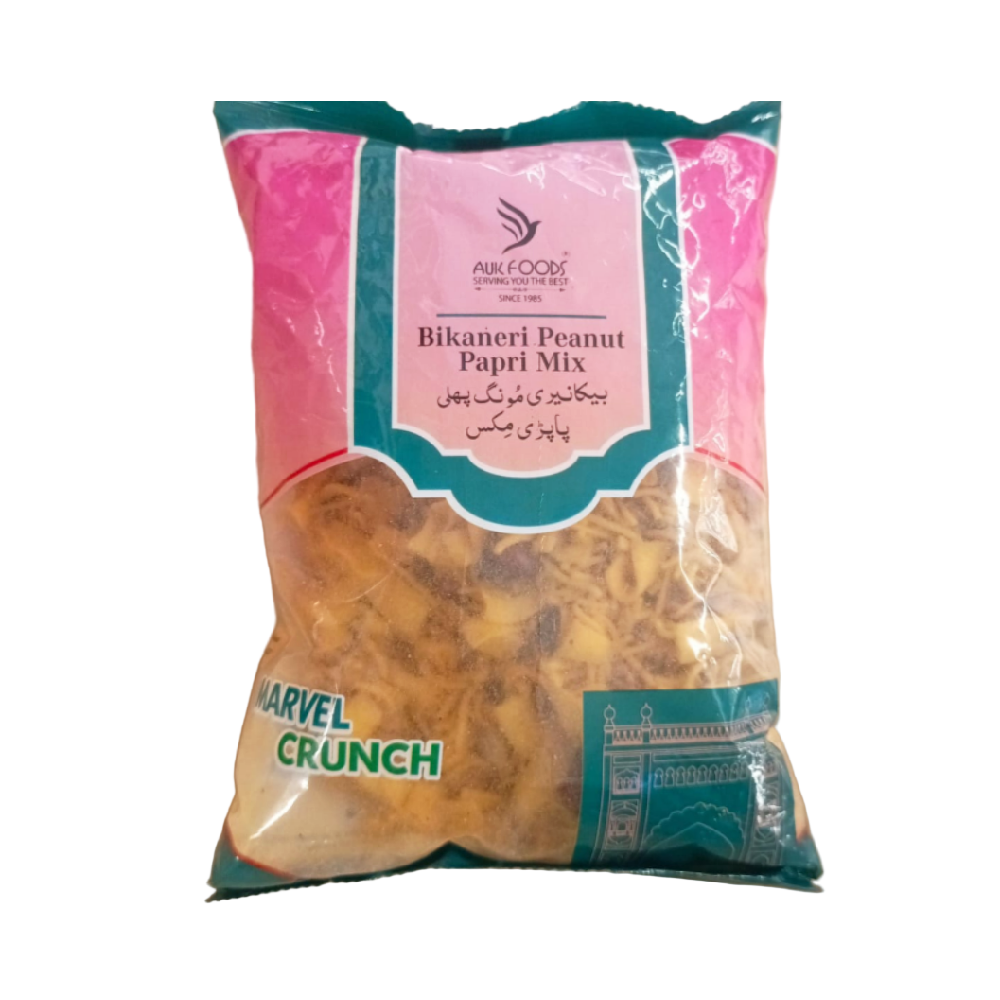 AUK FOOD BIKANERI PEANUT PAPRI MIX 225 GM Default Title - MamasJan Grocery