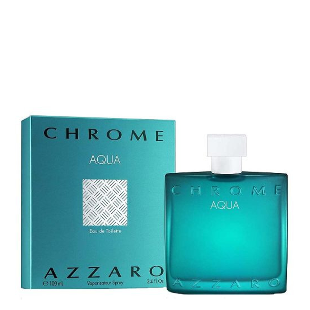 AZZARO CHROME AQUA FOR MEN EDT 100ML Default Title - MamasJan Perfume