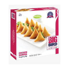 BIG BIRD CHICKEN SAMOSA 24 PCS 432 GM Default Title - MamasJan Grocery
