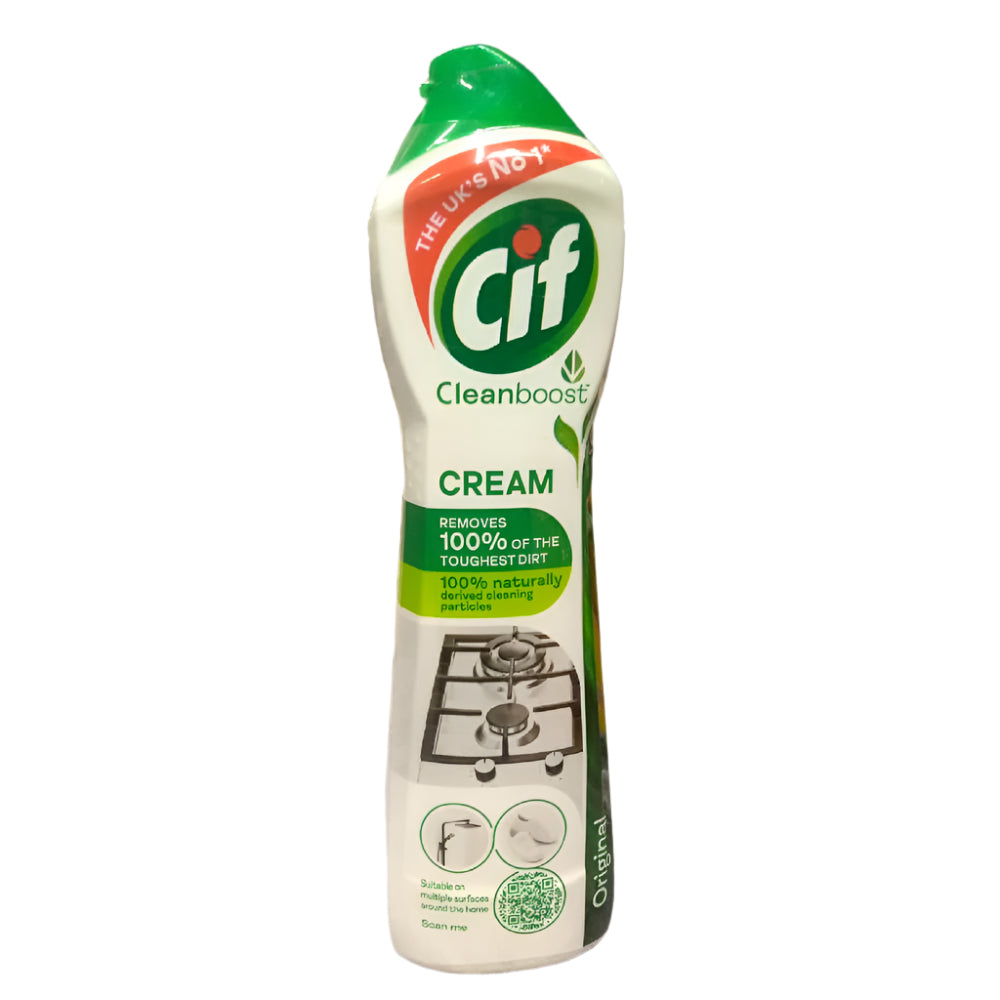 CIF CLEANER CREAM WITH MICRO CRYSTALS ORIGINAL 500 ML Default Title - MamasJan Grocery Nonfood