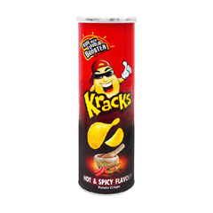 THE KRISP POTATO CHIPS HOT AND SPICY 110 GM Default Title - MamasJan Grocery