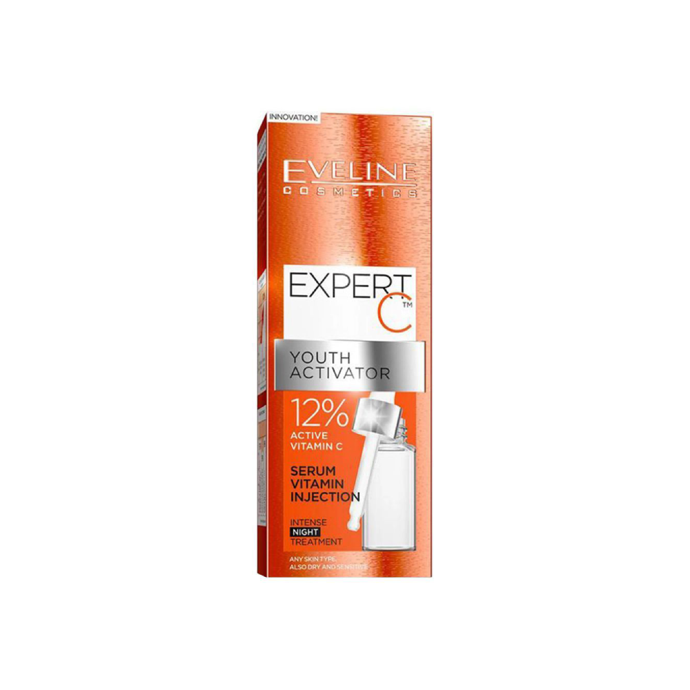 EVELINE EXPERT YOUTH ACTIVATOR NIGT SERUM 18ML Default Title - MamasJan skincare