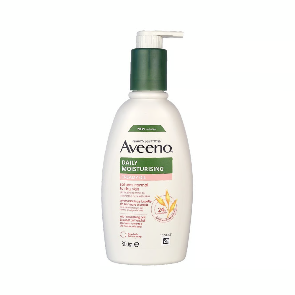 AVEENO LOTION DAILY MOISTURISING CREAMY OIL 300 ML Default Title - MamasJan skincare