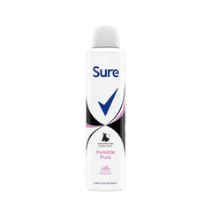 SURE DEODORANT INVISIBLE PURE WOMEN 250 ML Default Title - MamasJan Grocery Nonfood