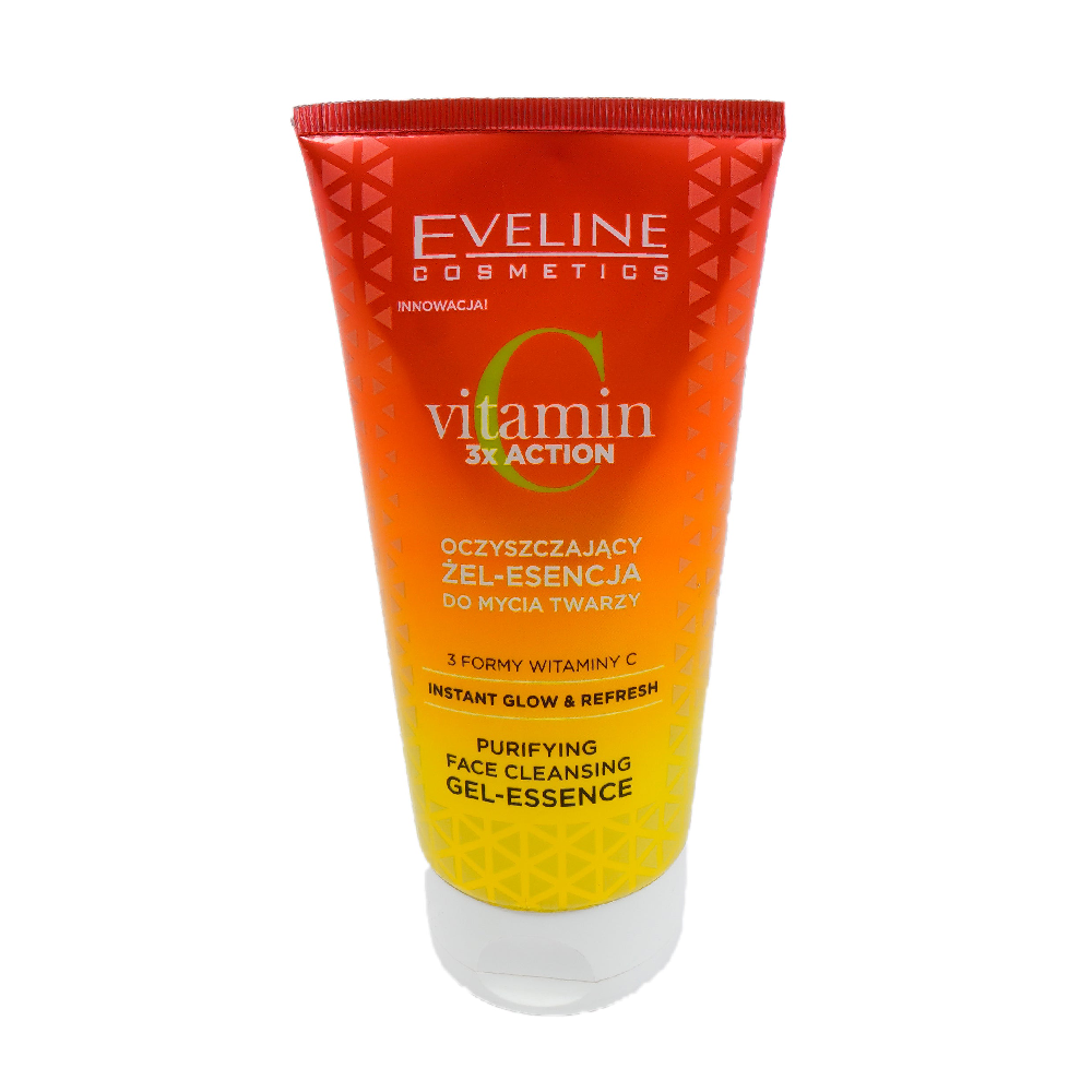 EVELINE VITA C 3 X ACTION PURIFYING FACE CLEANSING GEL ESSEN Default Title - MamasJan skincare