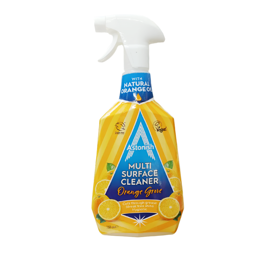 ASTONISH CLEANER MULTI SURFACE ORANGE GROVE 750 ML Default Title - MamasJan Grocery Nonfood