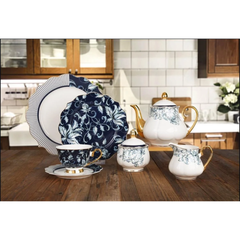 TEA SET 24PC MORE & MORE DS20A551 Default Title - MamasJan Crockery