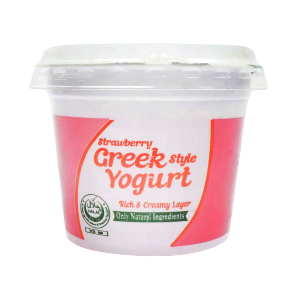 ANHAAR GREEK STRAWBERRY YOGURT 250GM Default Title - MamasJan Grocery