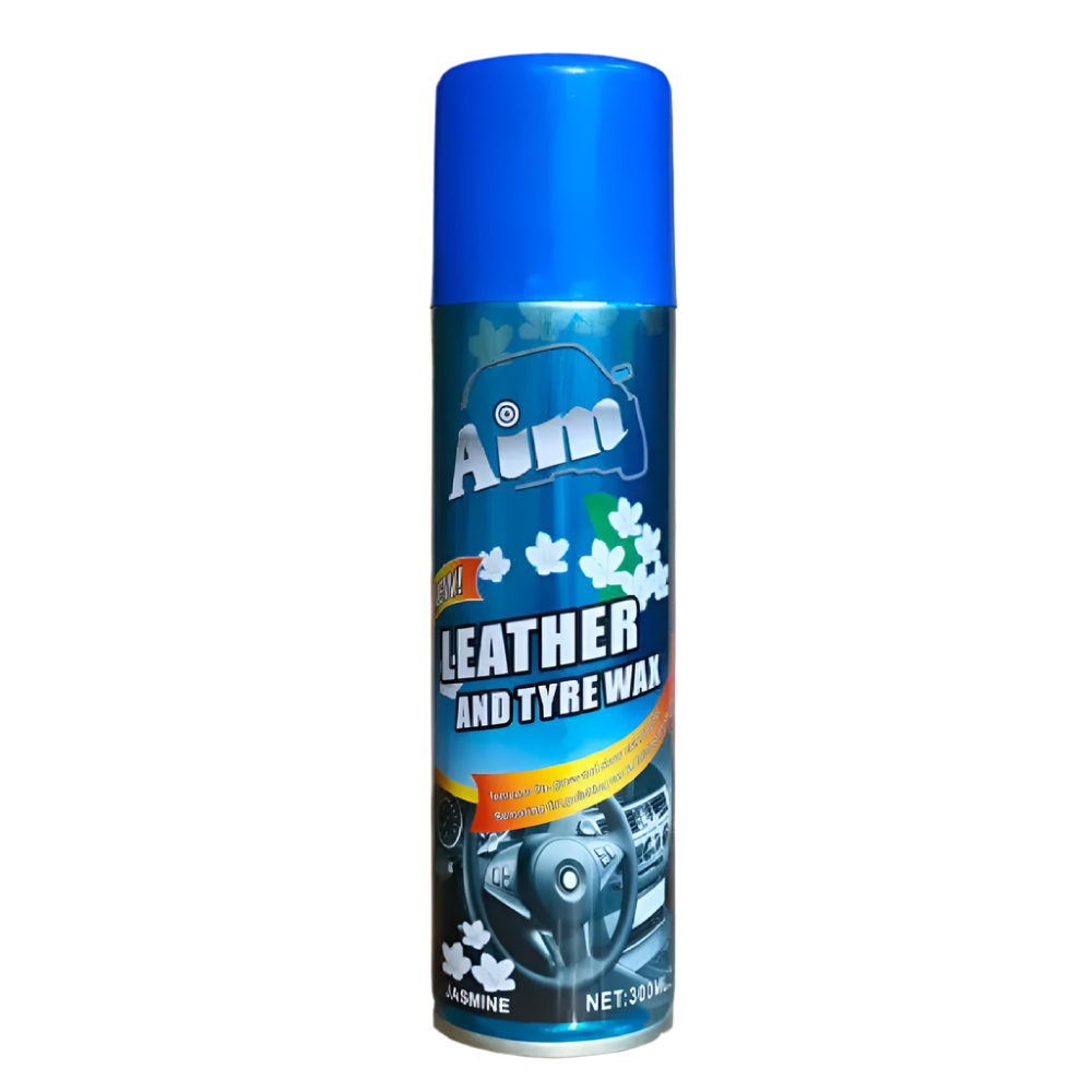 AIM LEATHER AND TYRE WAX JASMINE 450 ML Default Title - MamasJan Grocery Nonfood