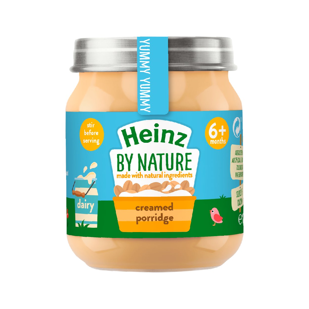 HEINZ BABY FOOD CREAMED PORRIDGE 120 GM BASIC Default Title - MamasJan Grocery