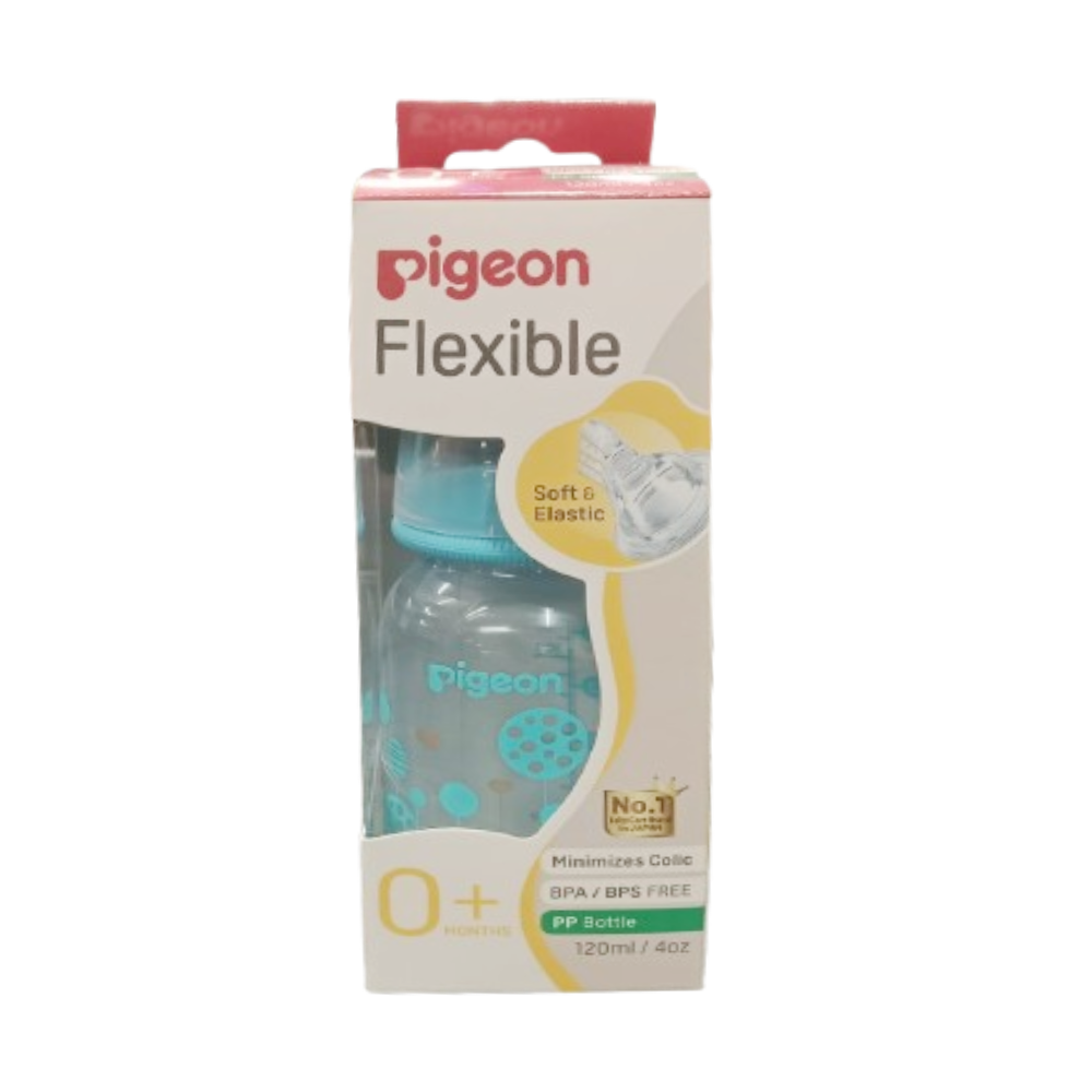 PIGEON BABY FEEDER FLEXIBLE 79225 120 ML Default Title - MamasJan Grocery Nonfood