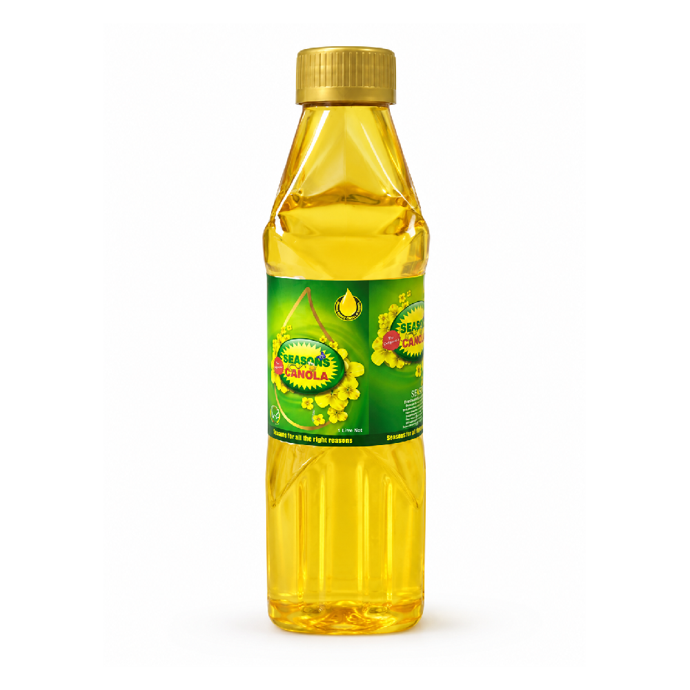 SEASONS CANOLA OIL BOTTLE 1 LTR Default Title - MamasJan Grocery Food