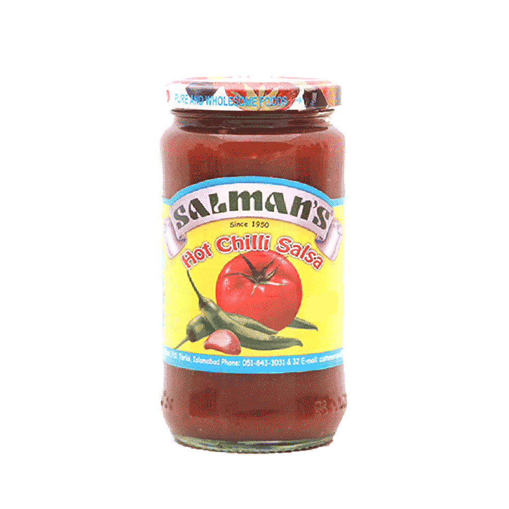 SALMANS HOT CHILLI SALSA 370 GM Default Title - MamasJan Grocery