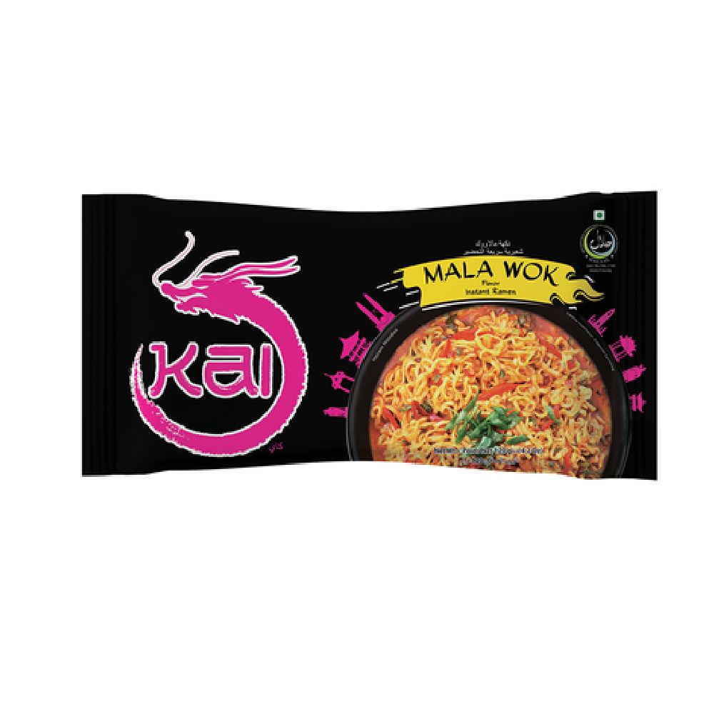KAI MALA WOK INSTANT NOODLES 120GM Default Title - MamasJan Grocery