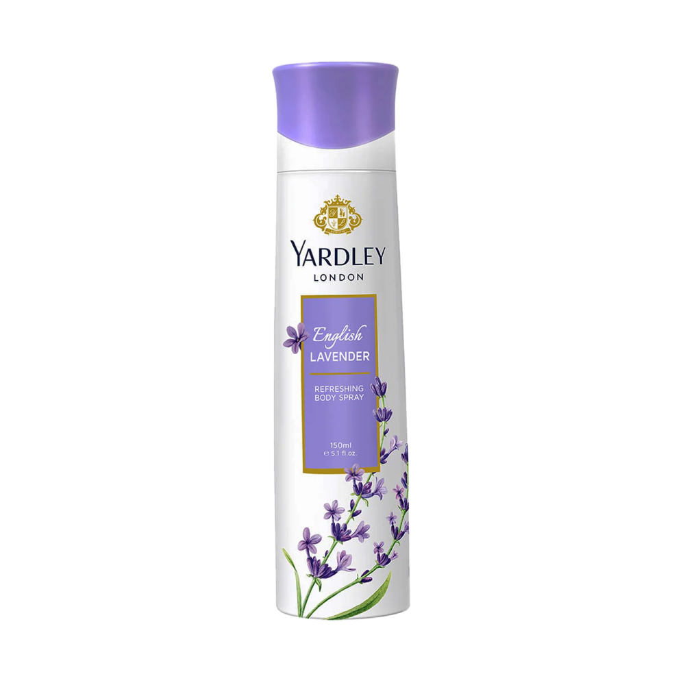 YARDLEY BODY SPRAY ENGLISH LAVENDER 150 ML Default Title - MamasJan Grocery Nonfood
