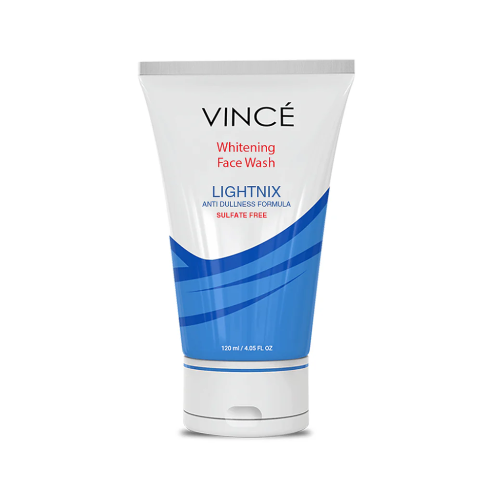 VINCE WHITENING FACE WASH LIGHTNIX 120 ML Default Title - MamasJan skincare