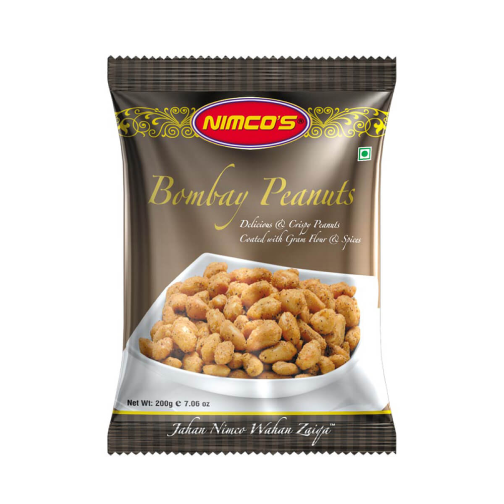 NIMCOS BOMBAY PEANUTS 200 GM Default Title - MamasJan Grocery