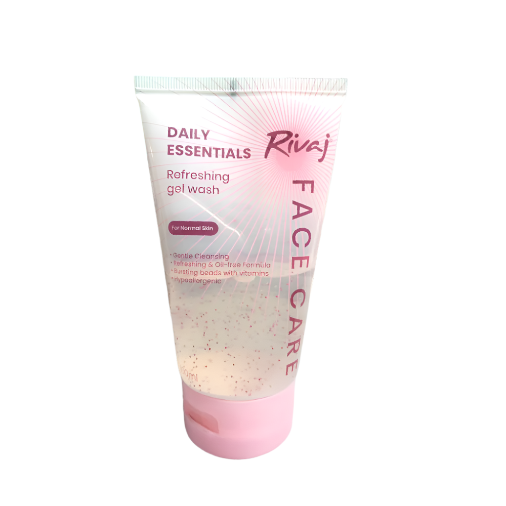 RIVAJ DAILY ESS REFRESHING GEL FACE WASH 120ML Default Title - MamasJan skincare