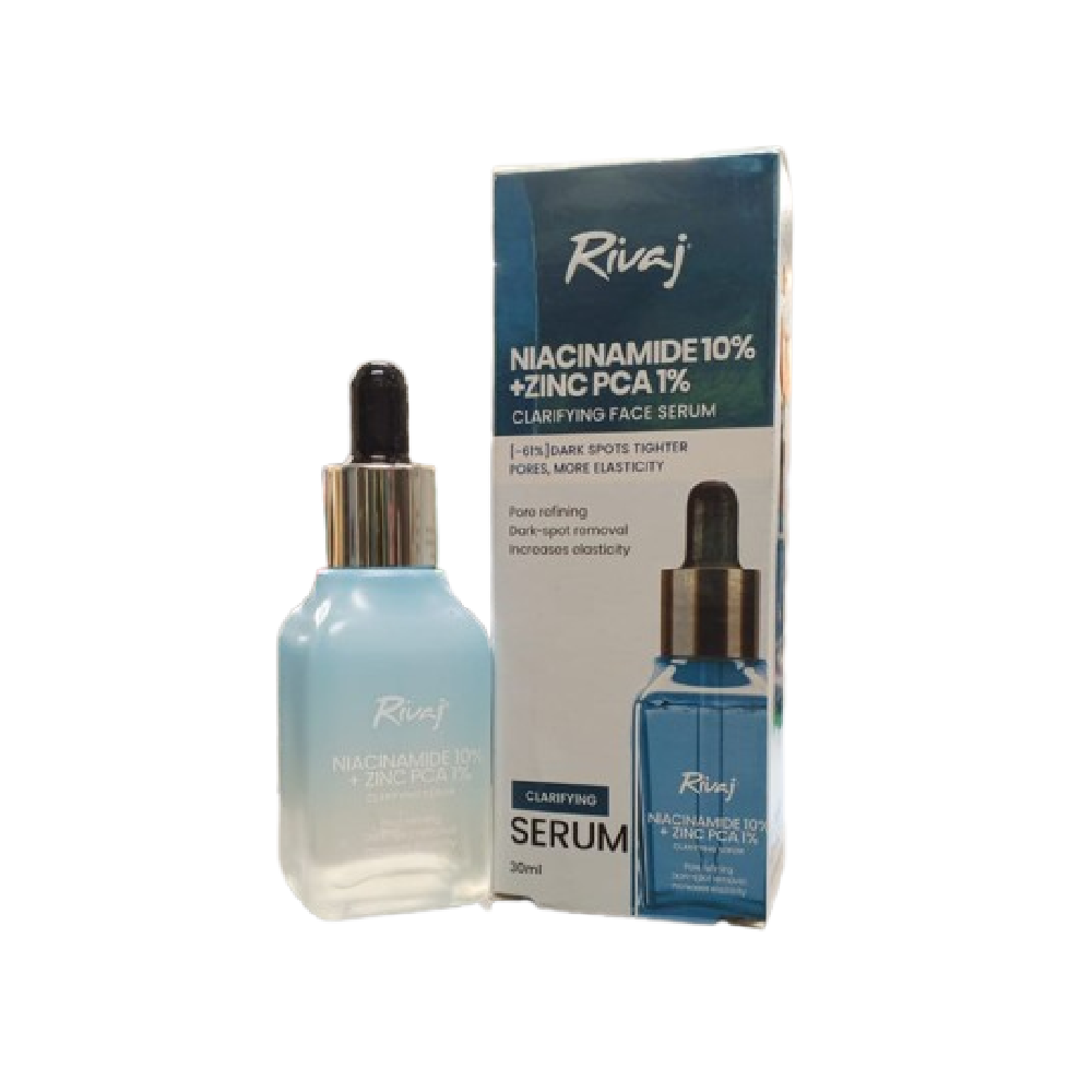 RIVAJ FACE SERUM NIACINAMIDE + ZINC 30ML Default Title - MamasJan skincare