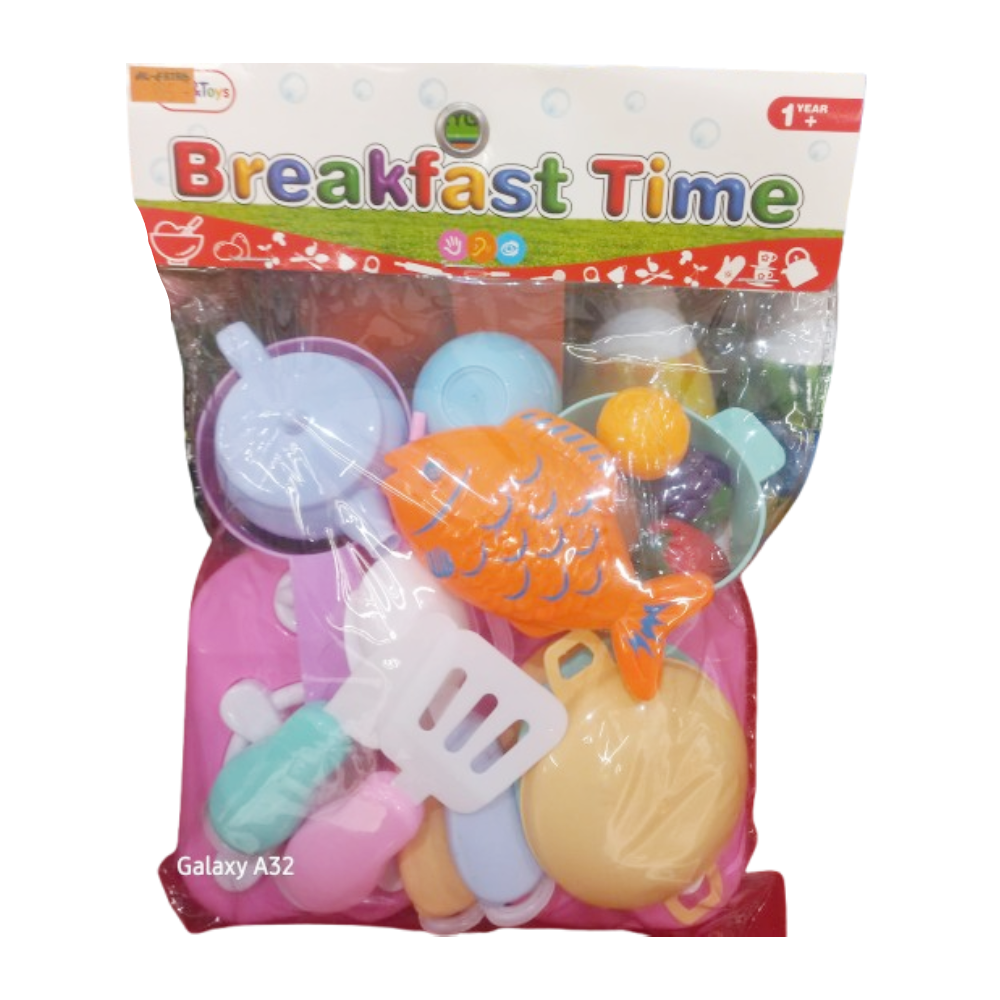 MKS-01 KITCHEN SET IN PVC ASST Default Title - MamasJan Toys