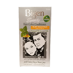 BIGEN SPEEDY HAIR COLOR CONDITIONER NATURAL BLACK 881 Default Title - MamasJan haircare