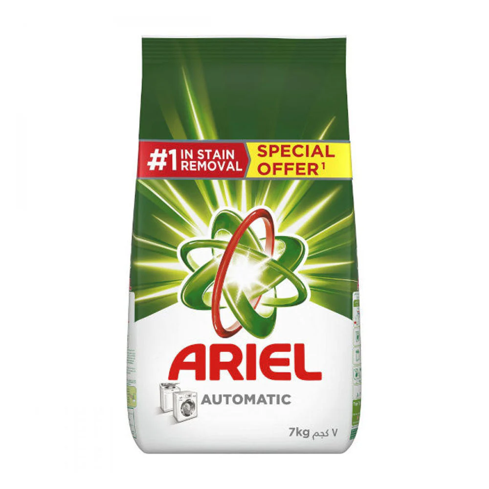 ARIEL WASHING POWDER AUTOMATIC STAIN REMOVAL 7 KG Default Title - MamasJan Grocery Nonfood