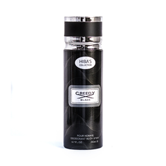 HIBAS COLLECTION DEODORANT CREEDY BLACK 200 ML Default Title - MamasJan Grocery Nonfood