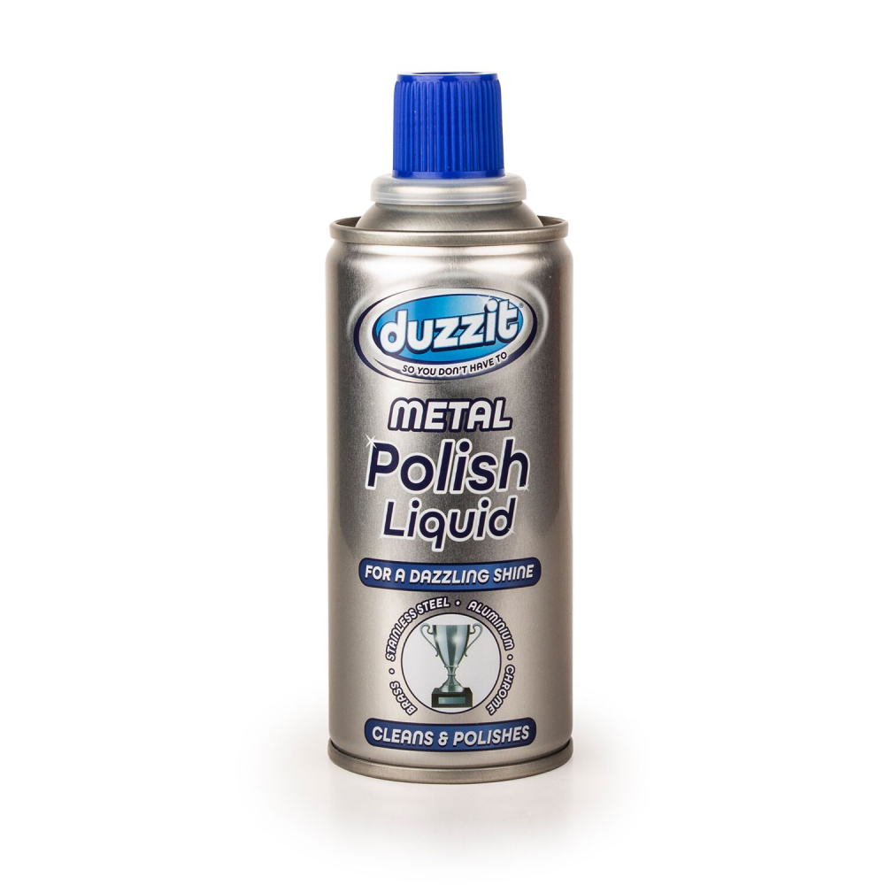 DUZZIT METAL POLISH LIQUID CLEAN AND POLISHES 120 ML Default Title - MamasJan Grocery Nonfood