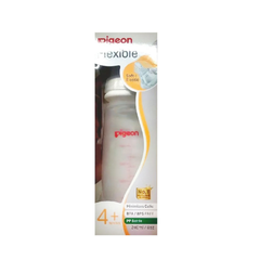 PIGEON BABY FEEDING BOTTLE FLEXIBLE 4M+240 ML 79214 Default Title - MamasJan Grocery Nonfood