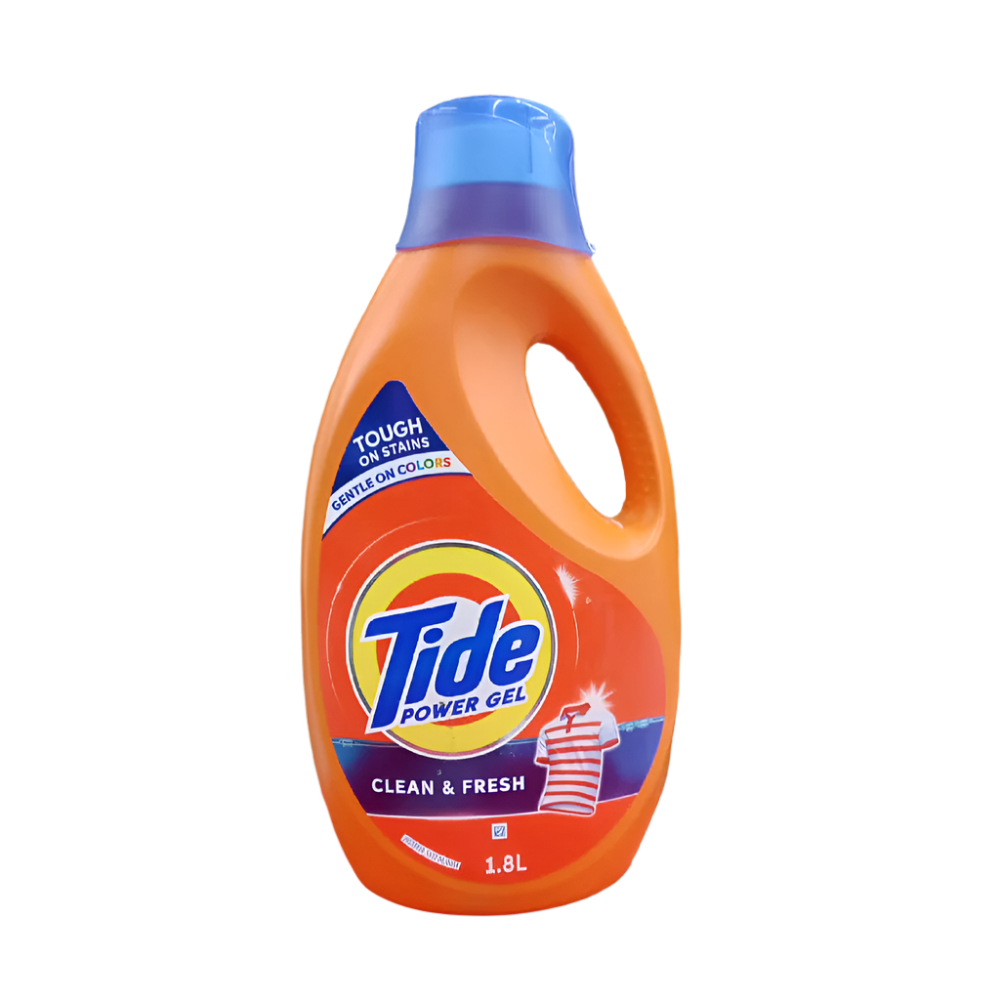 TIDE WASHING LIQUID POWER GEL CLEAN & FRESH 1.8 LTR Default Title - MamasJan Grocery Nonfood