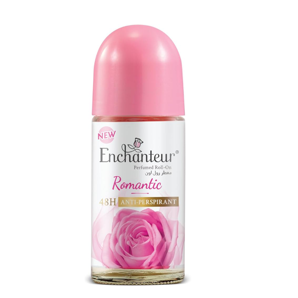 ENCHANTEUR DEODORANT ROLL ON ROMANTIC 50 ML Default Title - MamasJan Grocery Nonfood