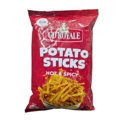 GO ROYALE SPICY POTATO STICKS 120 GM Default Title - MamasJan Grocery