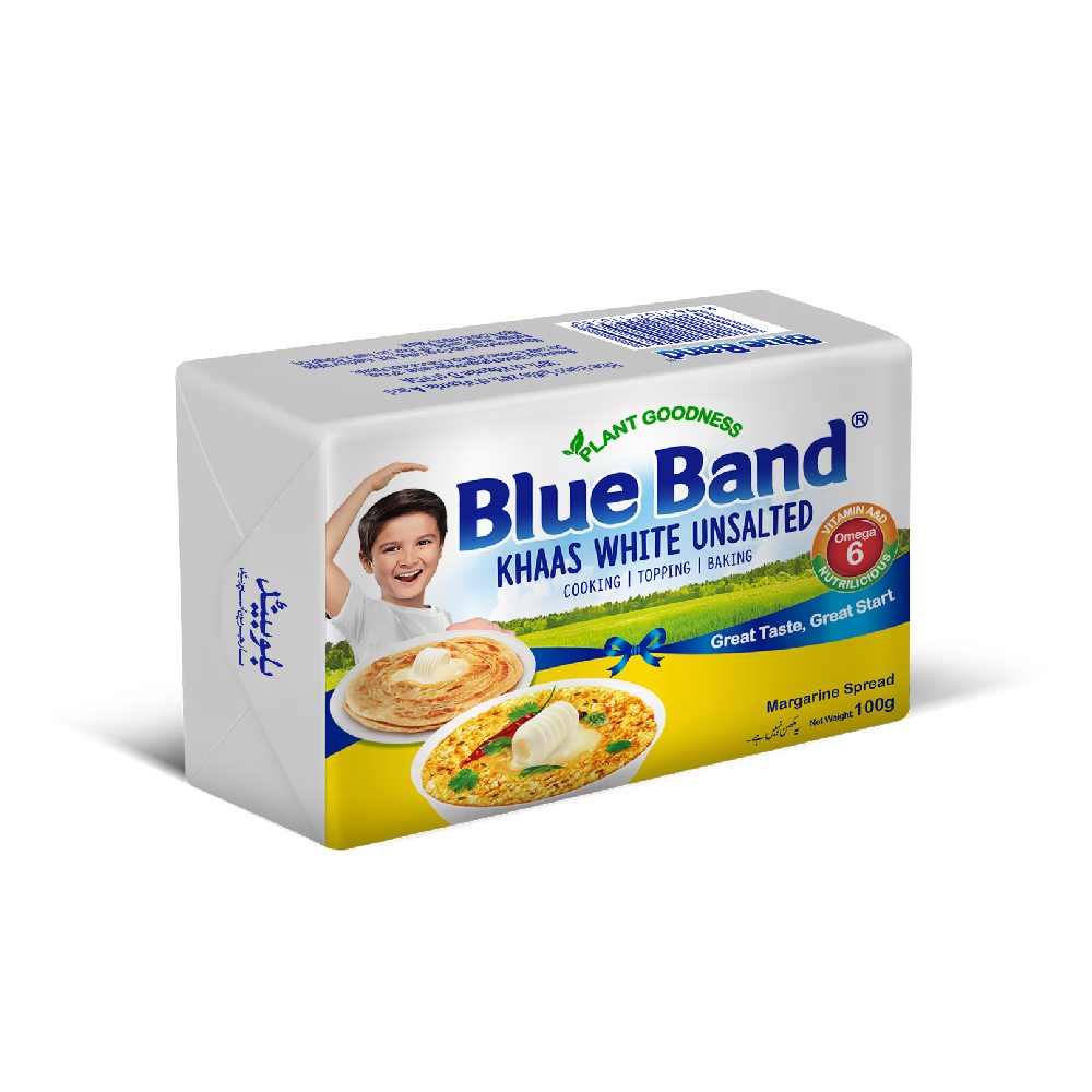 BLUE BAND KHAAS WHITE UNSALTED MARGARINE SPREAD 100 GM Default Title - MamasJan Grocery