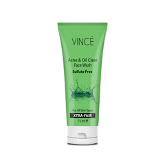 VINCE ACNE AND OIL CLEAR FACE WASH 75 ML Default Title - MamasJan skincare
