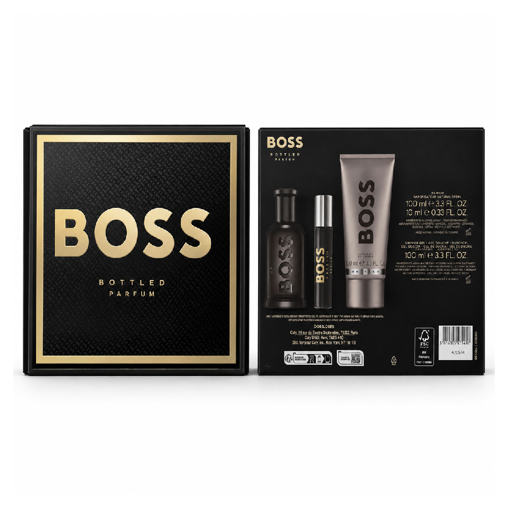 BOSS BOTTLE PERFUME FOR MEN 3PC GIFT SET Default Title - MamasJan Perfume